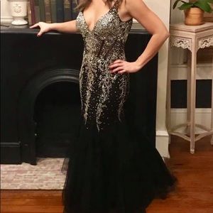 Sparkly fancy ball gown